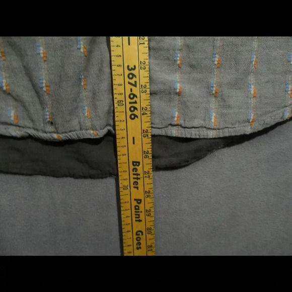 Gramicci Live Free Mens Long Sleeve Shirt Gray Size Large Gorpcore Casual Soft - Picture 4 of 9